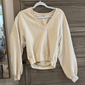 AGOLDE V-Neck Sweatshirt